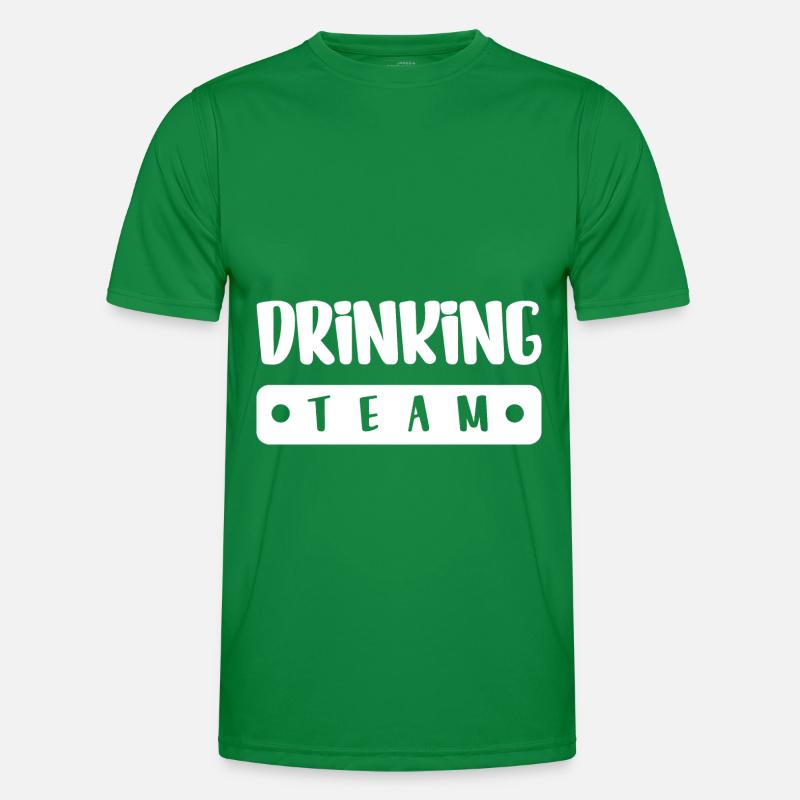 Drinking Team Männer Funktions-T-Shirt