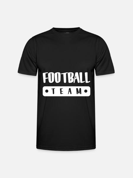 Football Team - Men's Functional T-Shirt - black