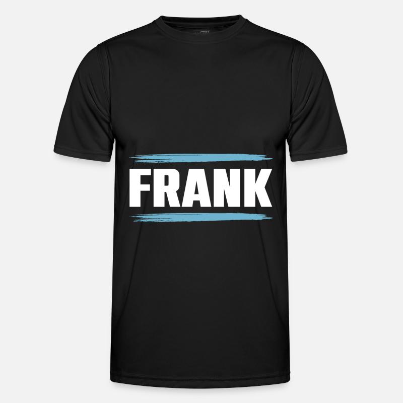 Frank - Männer Funktions-T-Shirt - Schwarz