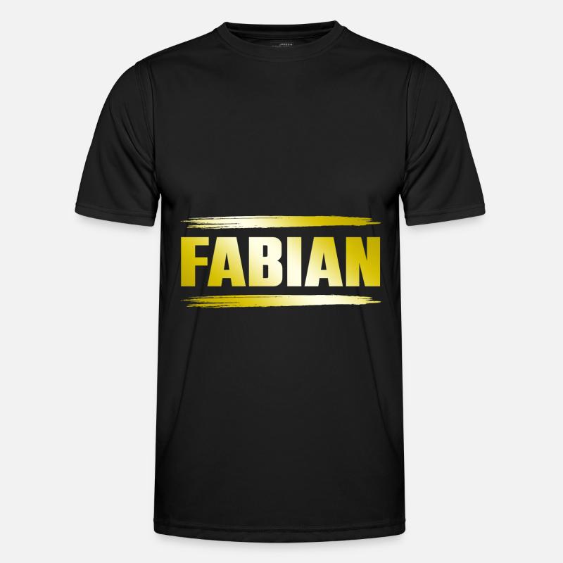 Fabian - Men's Functional T-Shirt - black