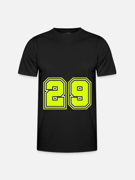 Symbole numérique 29 - T-shirt sport Homme - noir