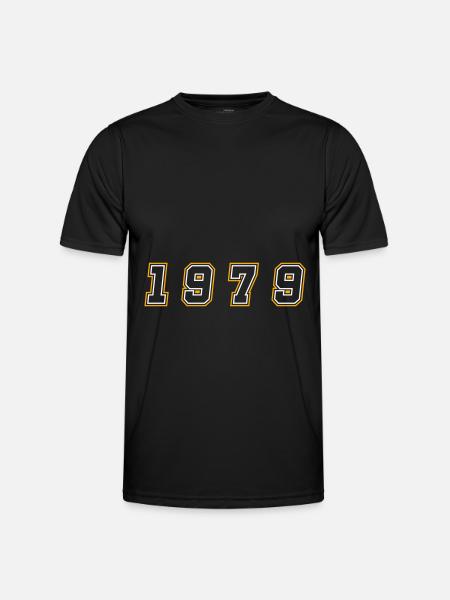1979 Year Number - Men's Functional T-Shirt - black
