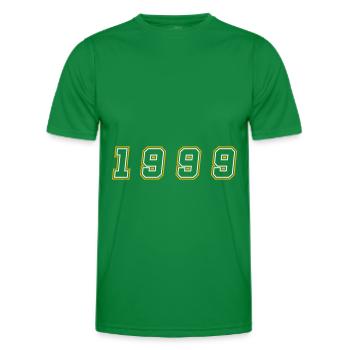 Numéro de l’année 1999 - T-shirt sport Homme - vert - Devant - AI Model Male 178 dark (178cm)