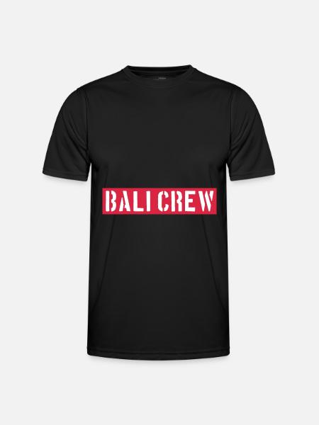 Équipage de Bali - T-shirt sport Homme - noir