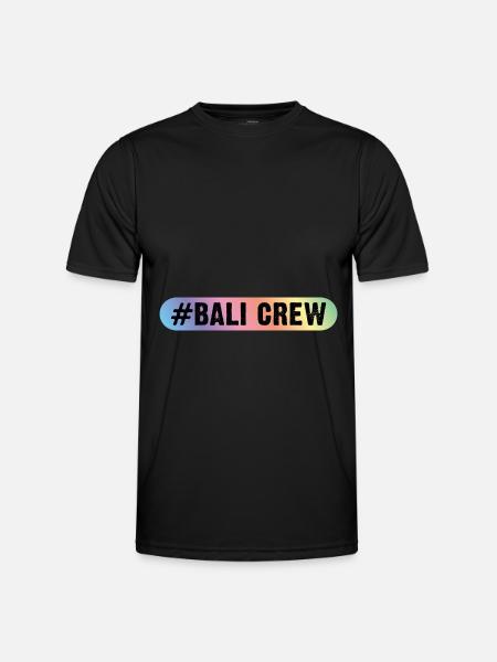 Équipage de Bali - T-shirt sport Homme - noir