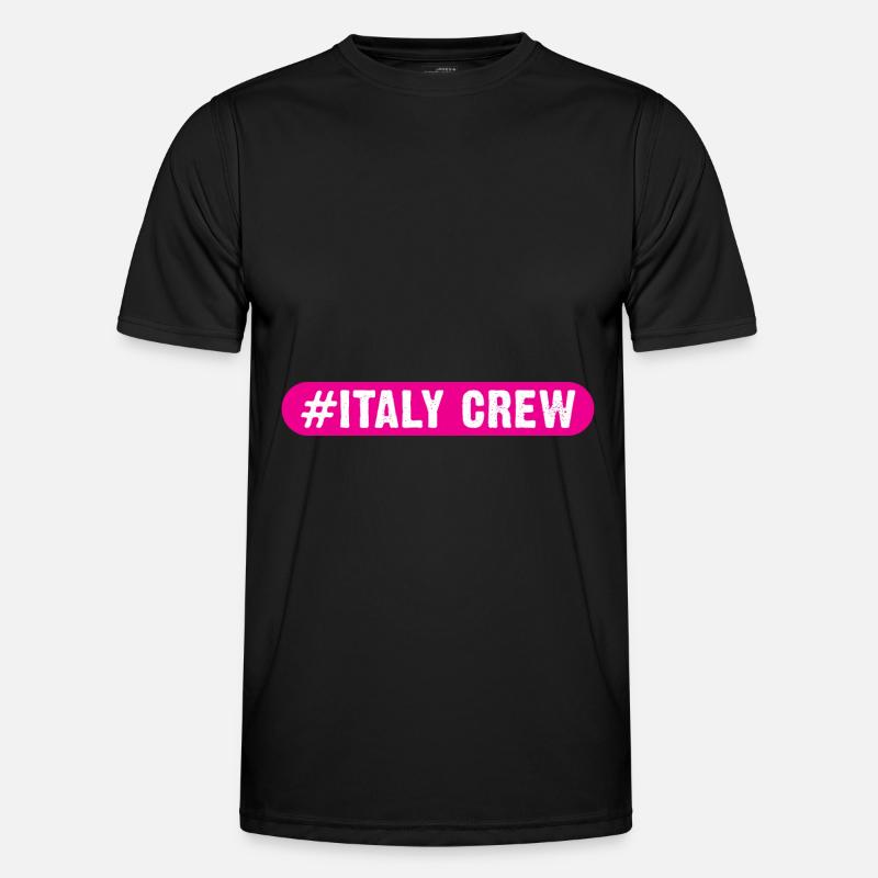 Italy Crew - Men's Functional T-Shirt - black