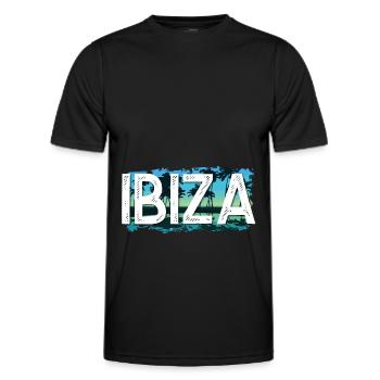 Ibiza - T-shirt sport Homme - noir - Devant - AI Model Male 178 dark (178cm)
