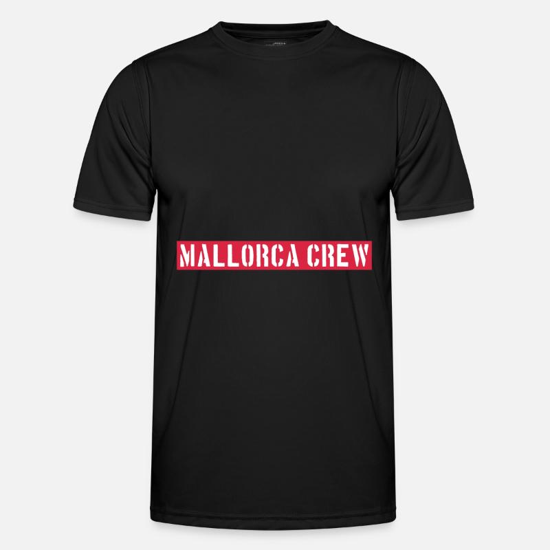 Mallorca Crew - Men's Functional T-Shirt - black