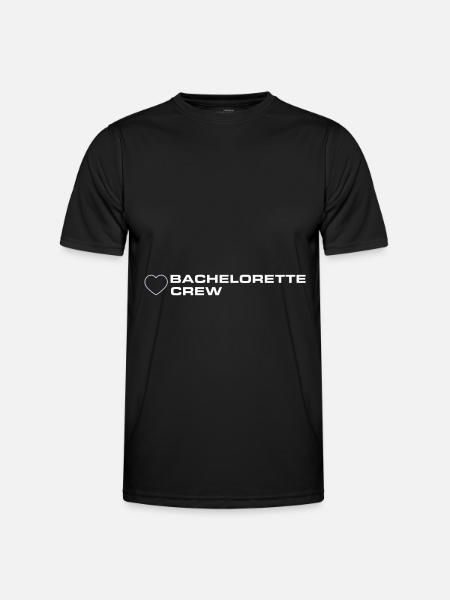 Bachelorette Crew - Men's Functional T-Shirt - black