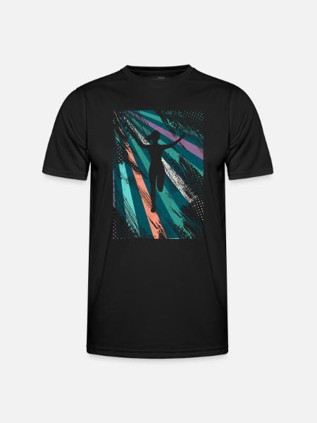 Retro Jump Chaussures Fitness - T-shirt sport Homme - noir