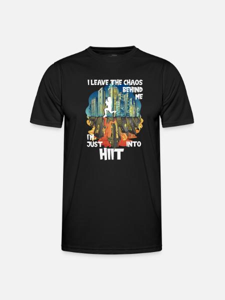 Chaos HIIT - Men's Functional T-Shirt - black