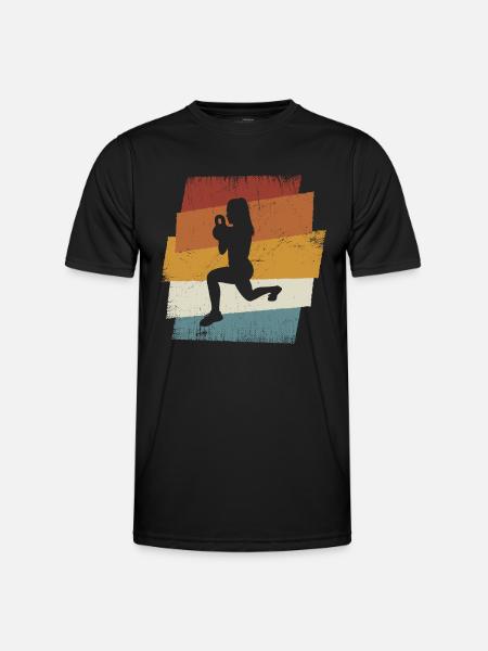 Retro HIIT - Men's Functional T-Shirt - black