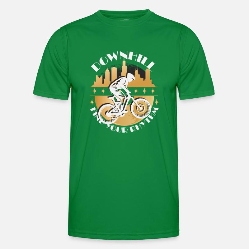 Downhill Rhythm Men's Functional T-Shirt