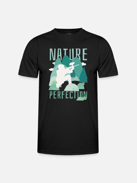 Paintball Paintball Player - Men's Functional T-Shirt - black
