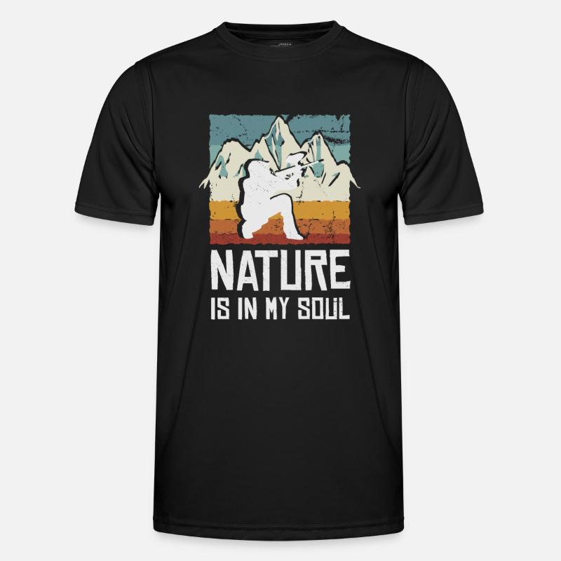 Paintball, paintball player - Men's Functional T-Shirt - black