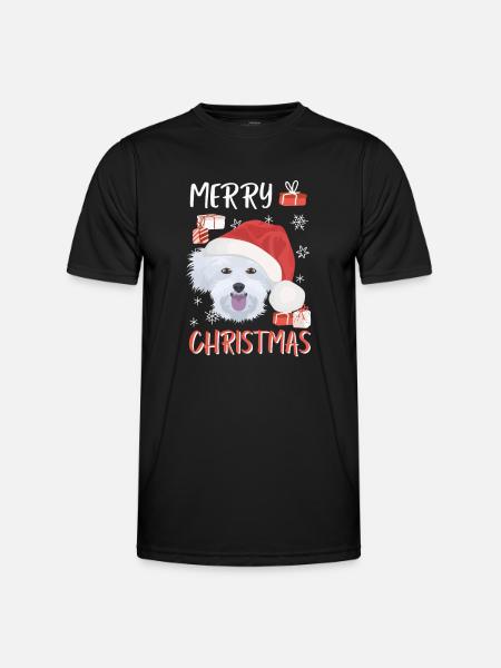 Malteser Merry Christmas - Men's Functional T-Shirt - black
