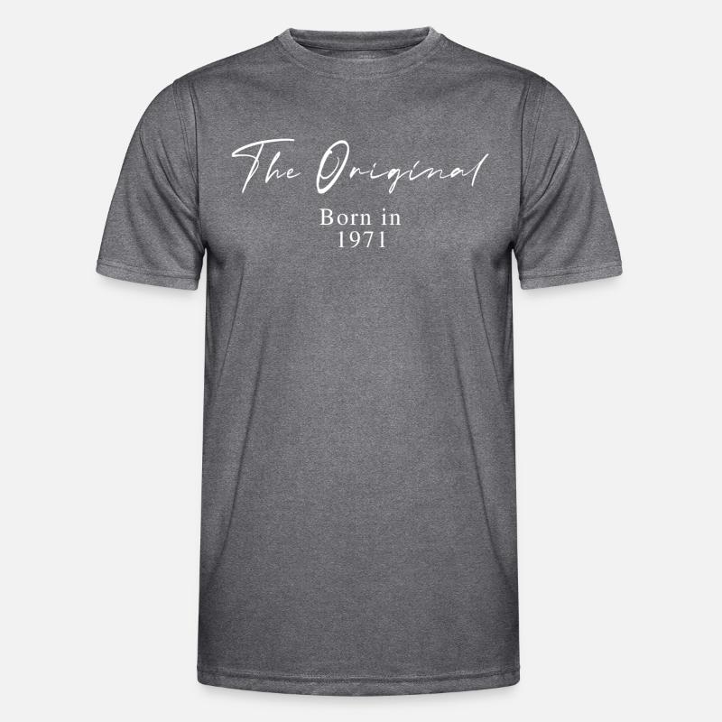 L’original – Né en 1971 Typographie T-shirt sport Homme
