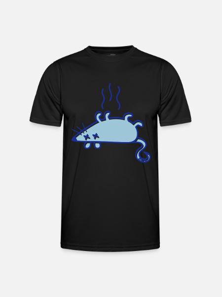 A dead mouse - Men's Functional T-Shirt - black