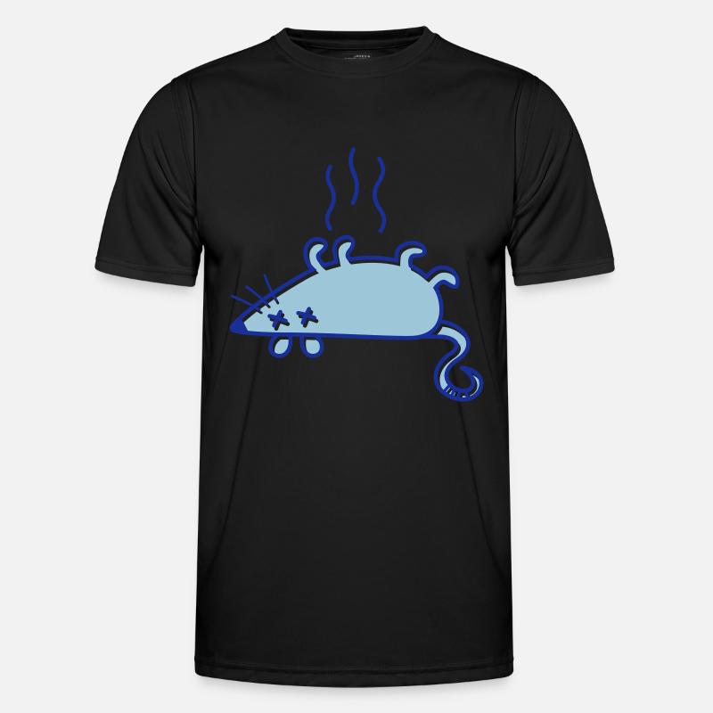 A dead mouse - Men's Functional T-Shirt - black