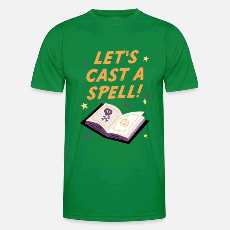 Jetons un sort, Halloween T-shirt sport Homme