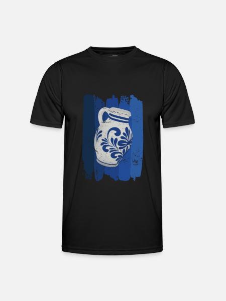 Hessian Äppler, cider - Men's Functional T-Shirt - black