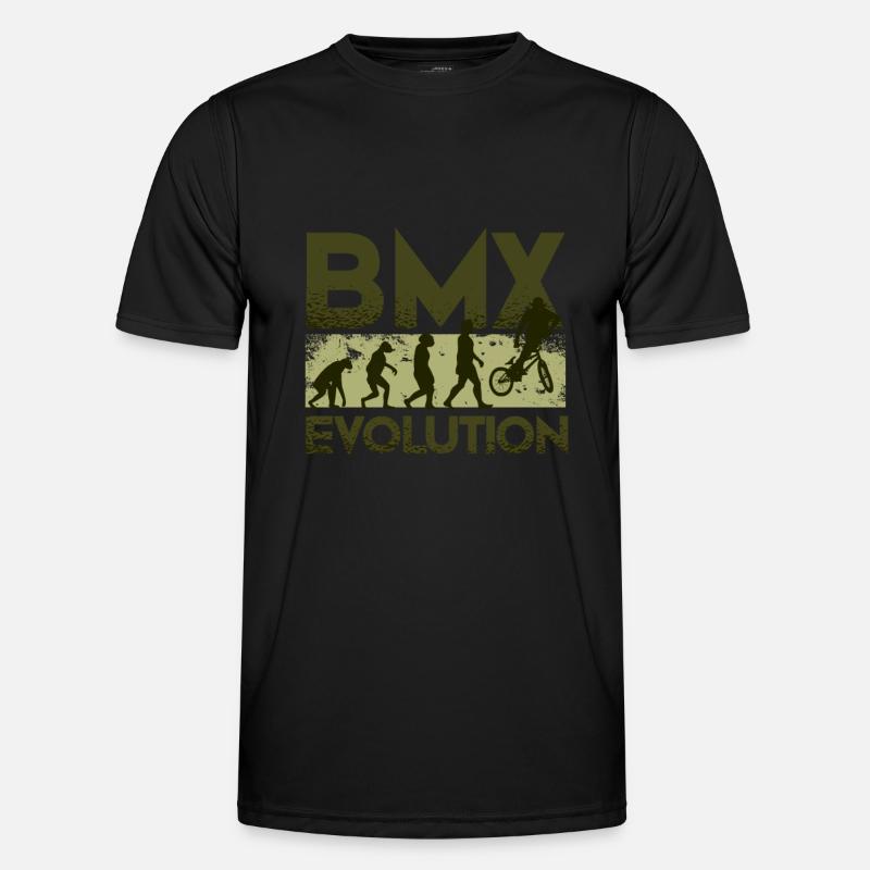 BMX Evolution - Men's Functional T-Shirt - black