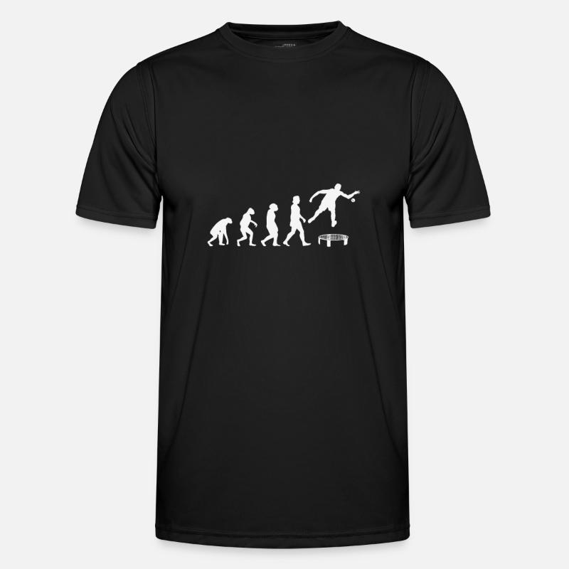 Roundnet Evolution - Men's Functional T-Shirt - black