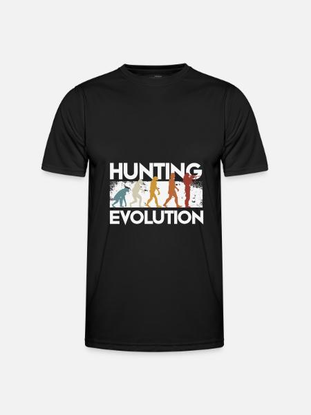 Hunter Evolution - Men's Functional T-Shirt - black