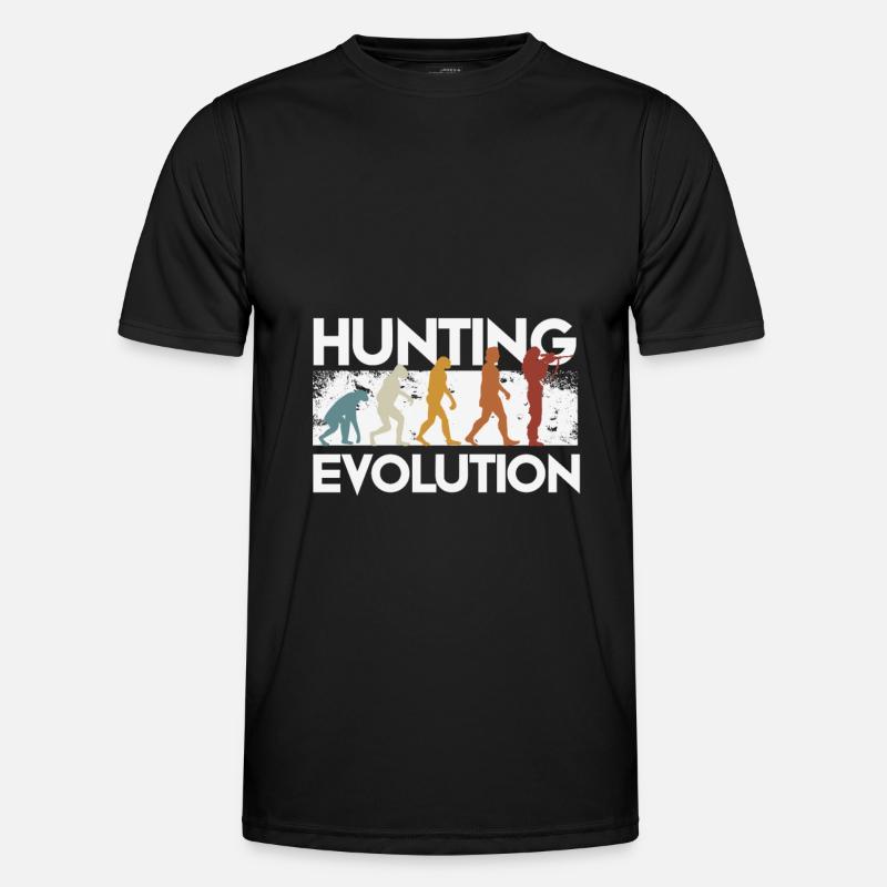 Hunter Evolution - Men's Functional T-Shirt - black