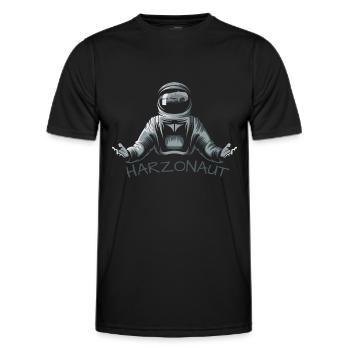 Harzonaut (Universum Resin Edition) - T-shirt sport Homme - noir - Devant - AI Model Male 178 dark (178cm)