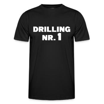 Triplet Number 1 Triplets Partner Look Gift - Men's Functional T-Shirt - black - Front - AI Model Male 178 dark (178cm)