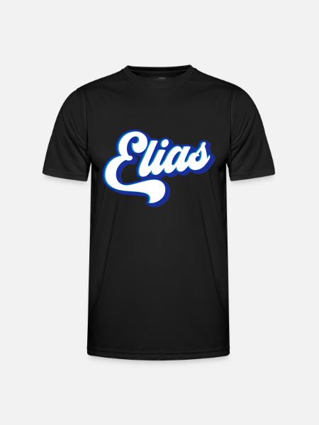 Élie | Couleurs changeantes - T-shirt sport Homme - noir