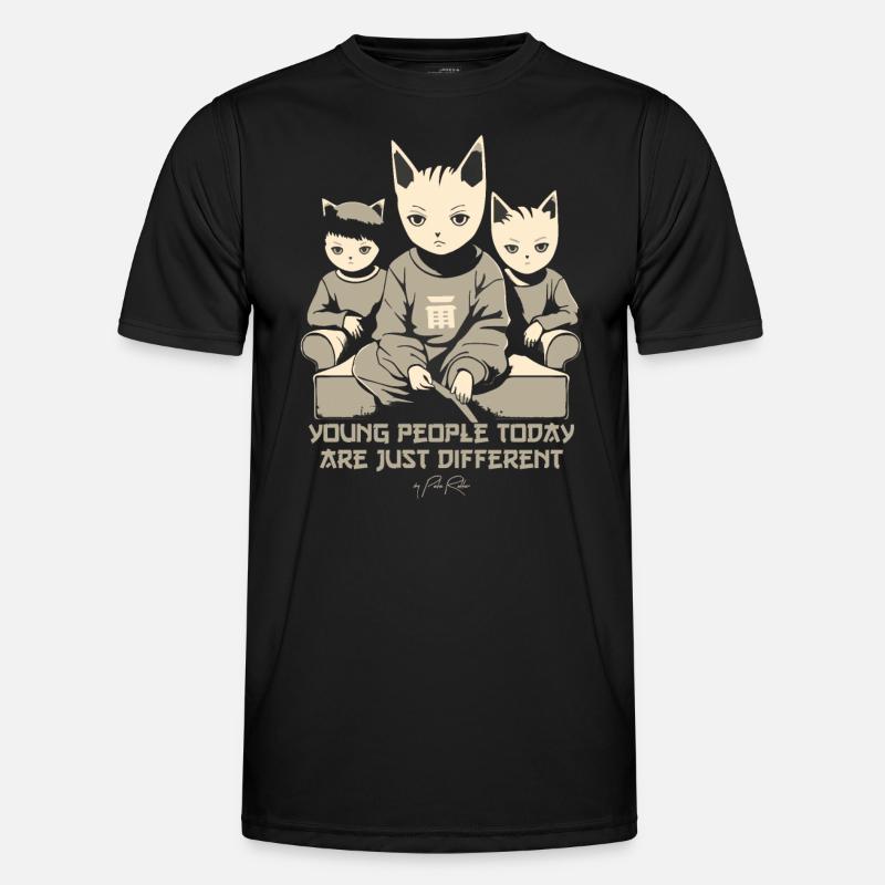 Junge Menschen von heute sind anders Männer Funktions-T-Shirt