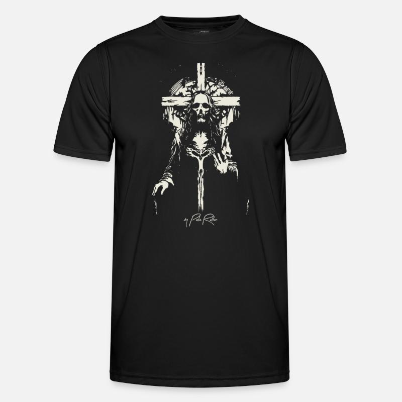 The Holy Savior - Men's Functional T-Shirt - black