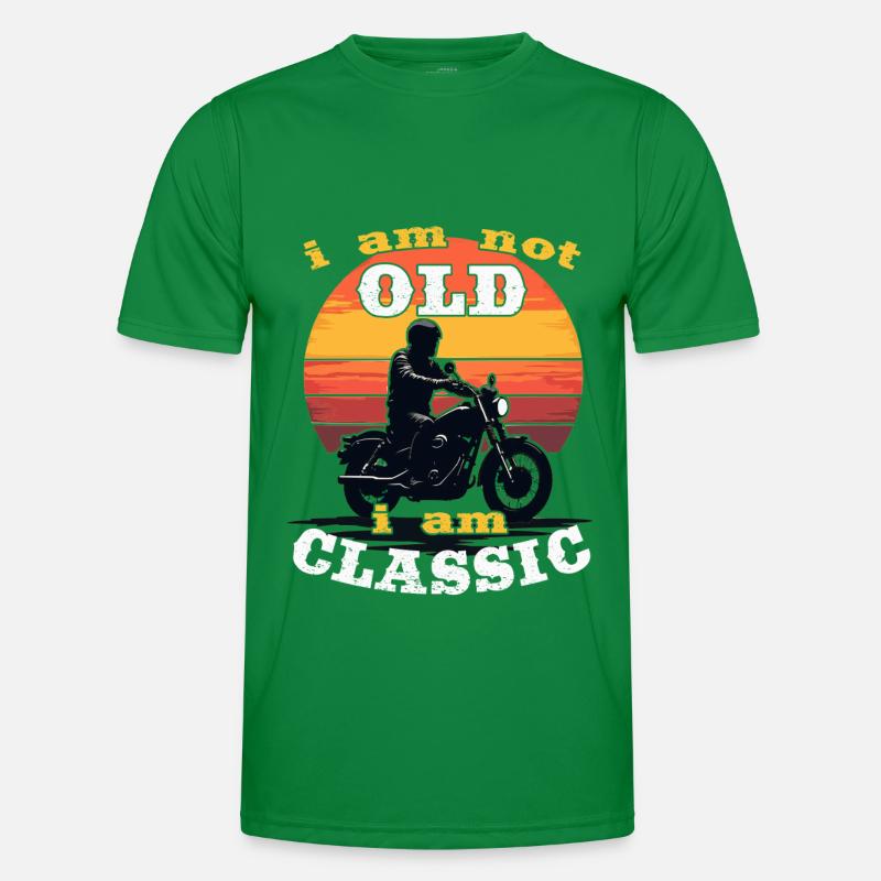 Ich bin nicht alt, ich bin klassisch Männer Funktions-T-Shirt
