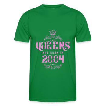 born in 2004 - Männer Funktions-T-Shirt - Kelly Green - Vorne - AI Model Male 178 dark (178cm)