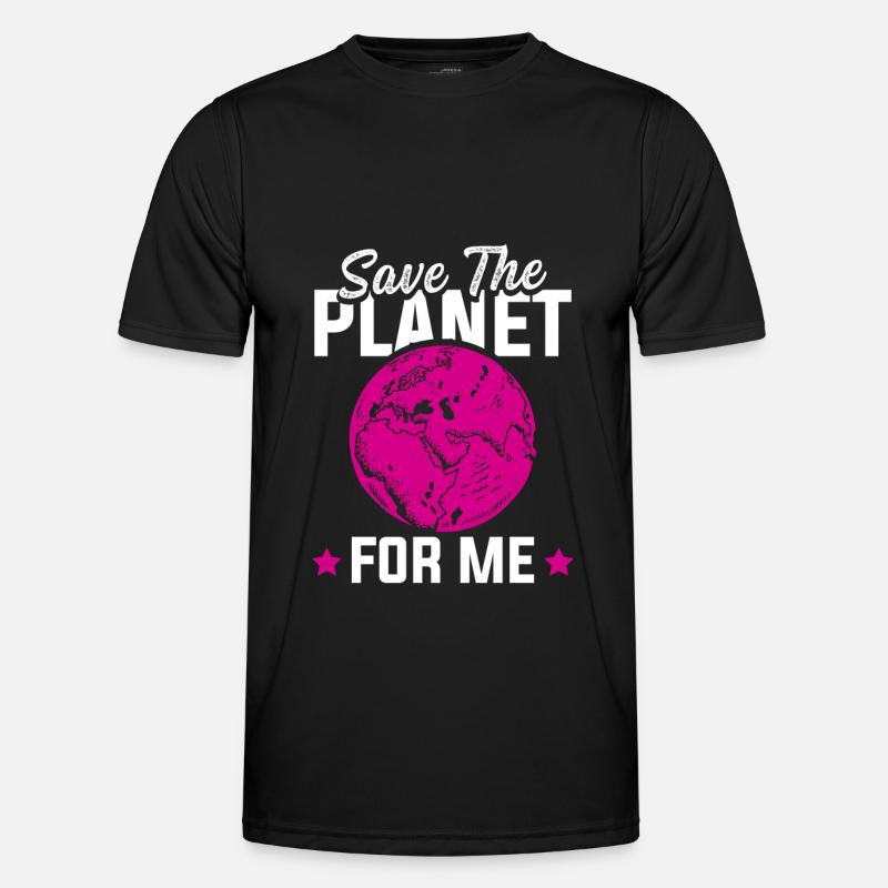 protéger la planète T-shirt sport Homme