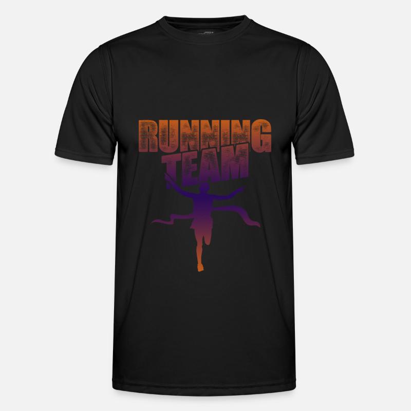 running team Männer Funktions-T-Shirt