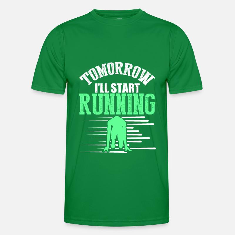 start race tomorrow Men's Functional T-Shirt