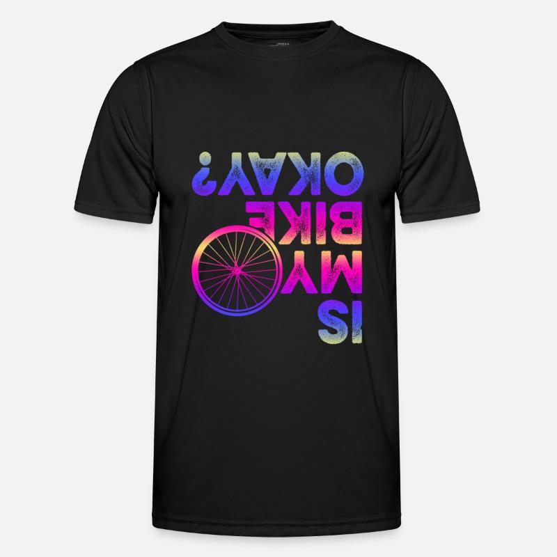 bicycle slogan Men's Functional T-Shirt