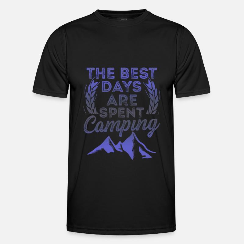 bester tag camping Männer Funktions-T-Shirt
