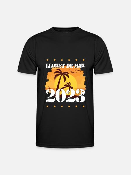 lloret de mar 2023 - Men's Functional T-Shirt - black