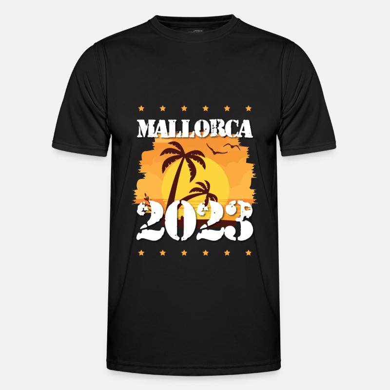 Mallorca 2023 - Men's Functional T-Shirt - black