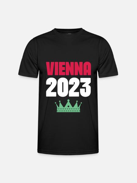 Vienna 2023 Wien Krone - Men's Functional T-Shirt - black