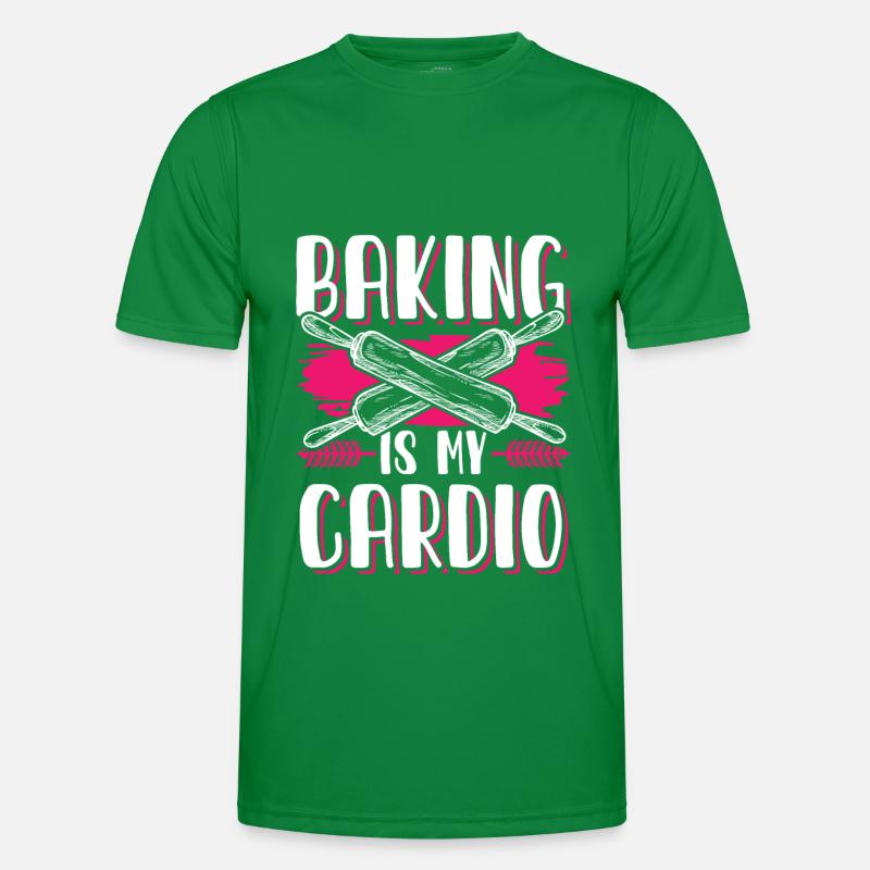Baking Cardio Men's Functional T-Shirt
