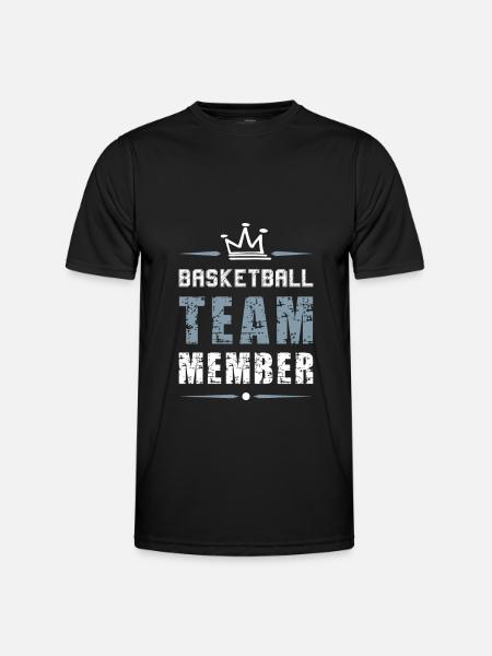 Basketball Team - Men's Functional T-Shirt - black