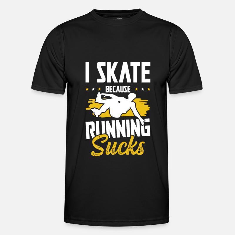 Skate Skating - Men's Functional T-Shirt - black