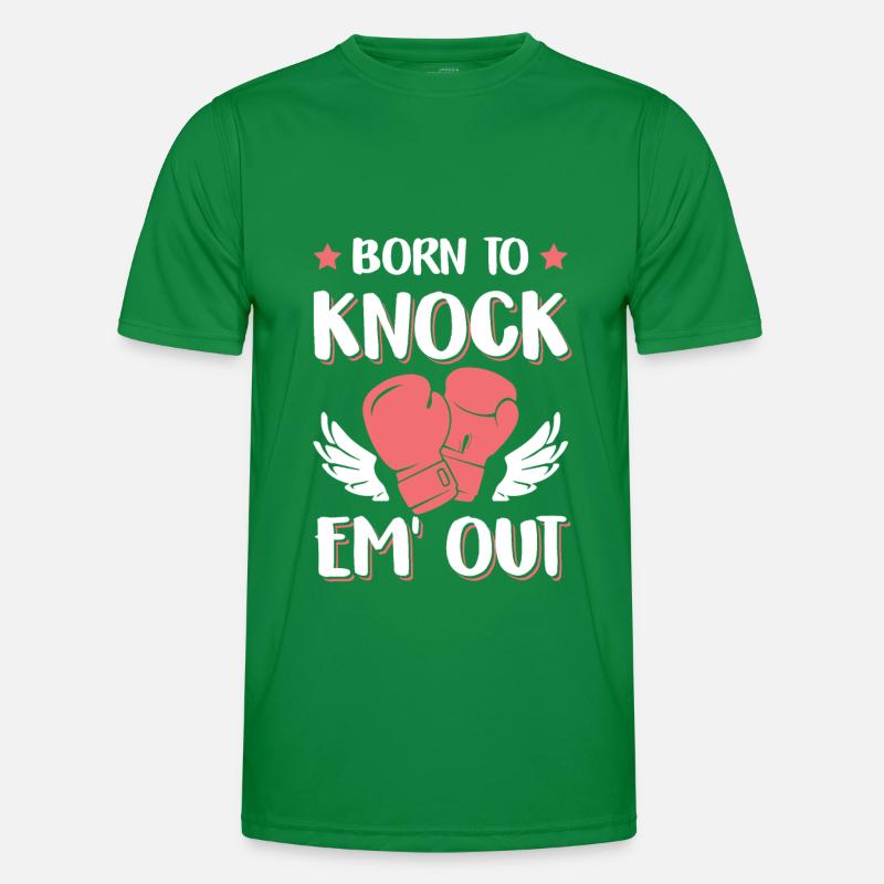 Gants de boxe knock out T-shirt sport Homme