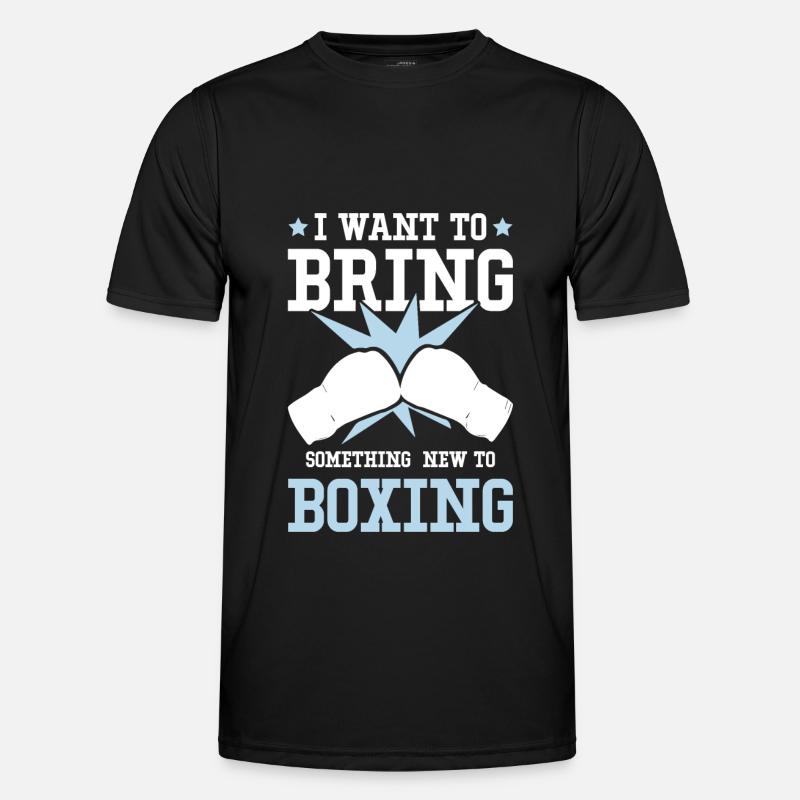 Boxing Boxes - Men's Functional T-Shirt - black