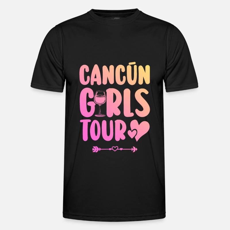 Cancun Party Team - Men's Functional T-Shirt - black